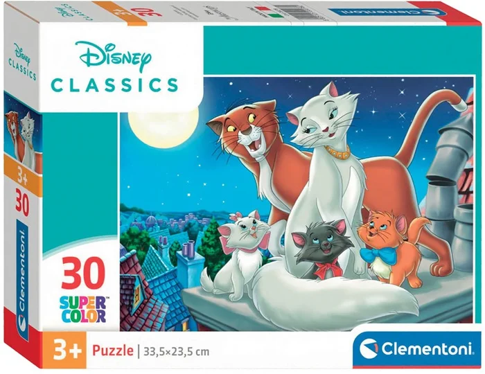 Clementoni Legpuzzel Super Color Disney Dieren, 30st.