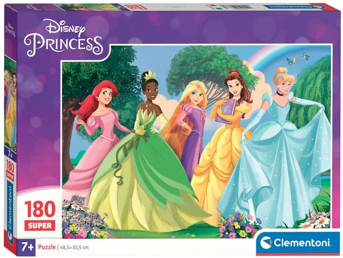 Clementoni Legpuzzel Super Color Disney Prinses, 180st.