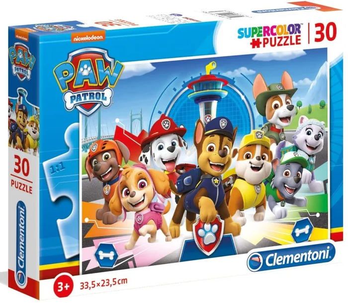 Clementoni Legpuzzel Super Color PAW Patrol, 30st.
