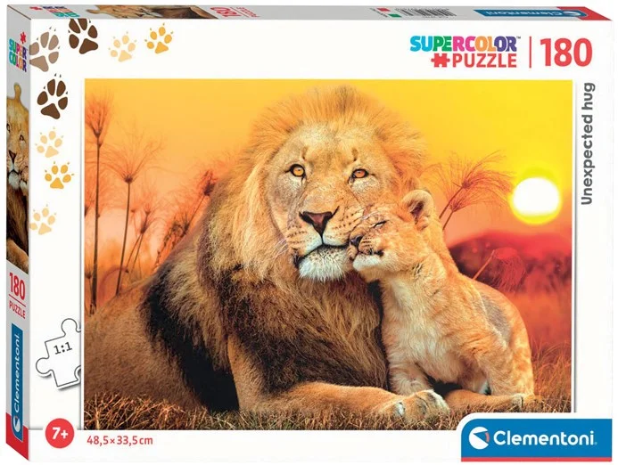 Clementoni Legpuzzel Super Color Unexpected Hug, 180st.