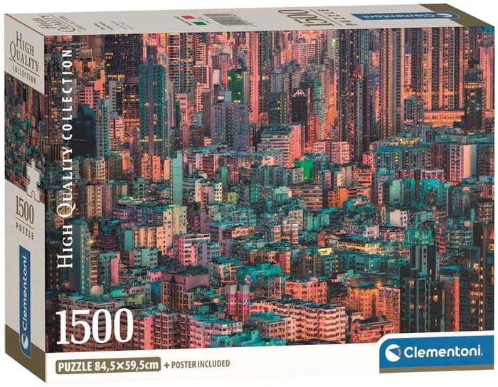 Clementoni Legpuzzel The Hive, Hong Kong, 1500st.