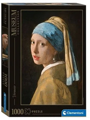 Clementoni Legpuzzel Vermeer Girl With Pearl Earring, 1000st.