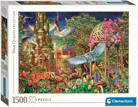Clementoni Legpuzzel Woodland Fantasy Garden, 1500st.
