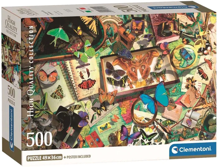 Clementoni Leguzzel De Vlinderverzamelaar, 500st.