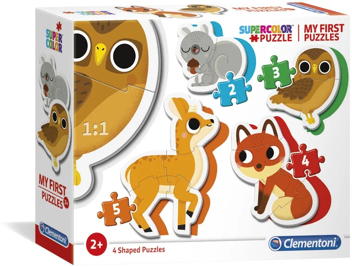 Clementoni Mijn Eerste Puzzels – Bosdieren