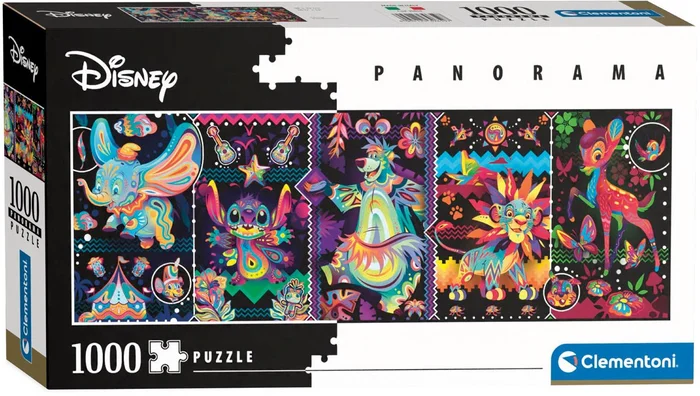 Clementoni Panorama Puzzel Disney Classics, 1000st.