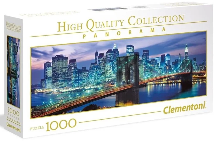 Clementoni Panorama Puzzel New York Brooklyn Bridge, 1000st.
