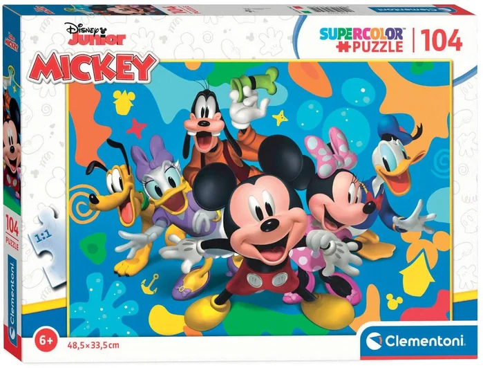 Clementoni Puzzel Disney – Mickey and Friends, 104st.