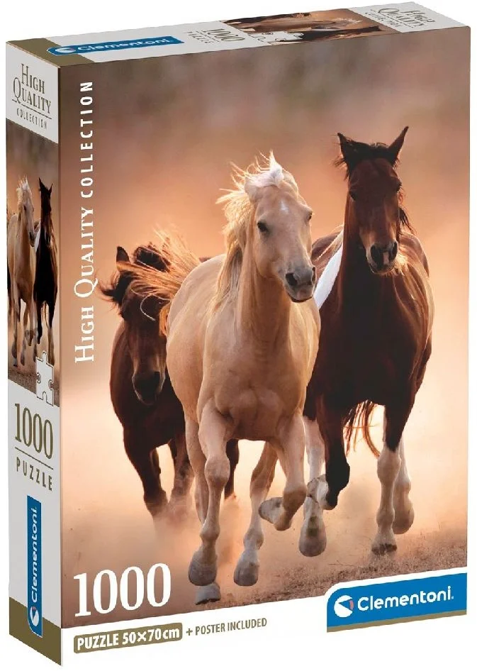 Clementoni Puzzle 1000 Pferde