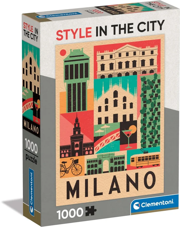 Clementoni Style in the City, Milano – 1000 Teile
