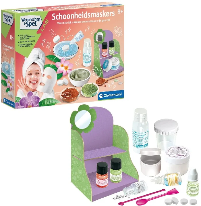 Clementoni Wetenschap & Spel – Gezichtsmaskers Maken