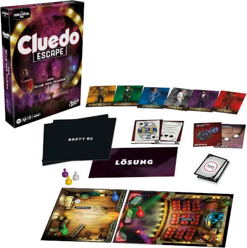 Cluedo Escape – The Illusionists Club Der Club Der Magier