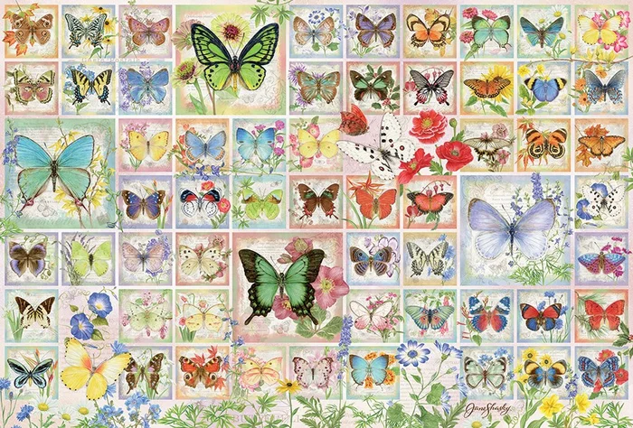 Cobble Hill Butterflies and Blossoms – 2000 Teile