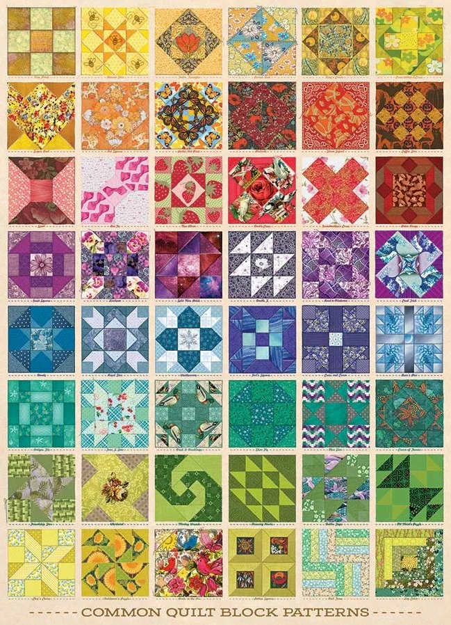 Cobble Hill Common Quilt Blocks – 1000 Teile