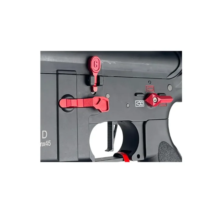 „Code Red“ HK416D GBG Custom – Gel Blaster