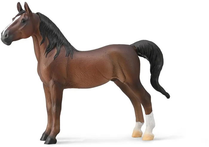 COLLECTA American Saddleblood Stallion Chestnut Brown – 1:20