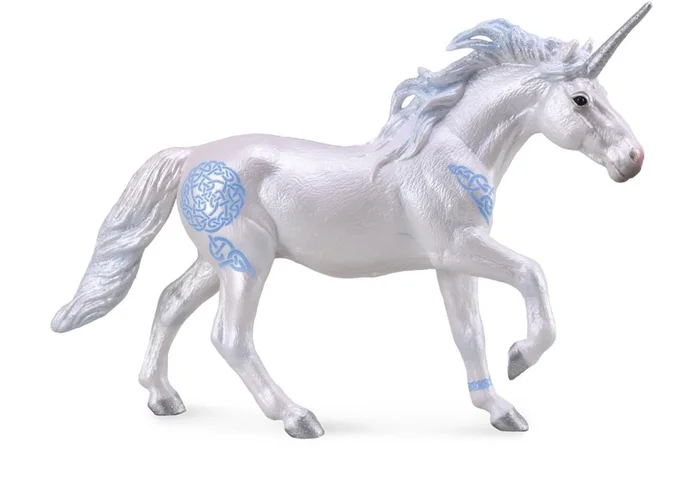 COLLECTA Einhorn Hengst Blau – (XL)