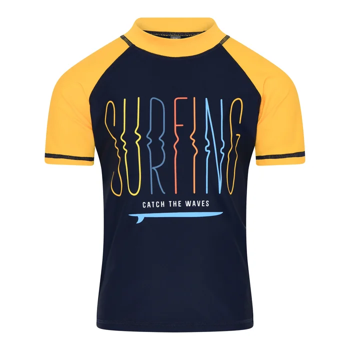 Color Kids UV-Schutz Shirt Saffron