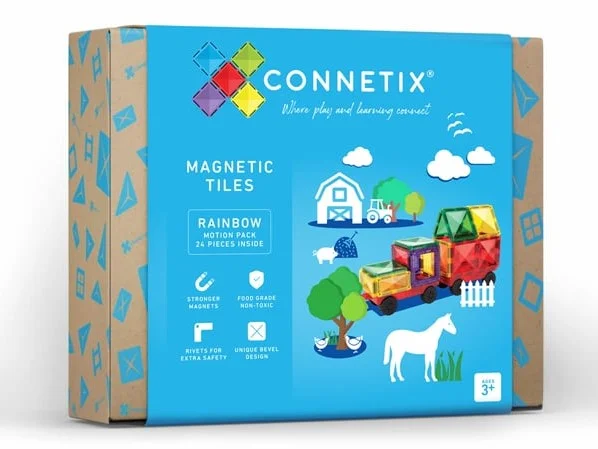 Connetix Magnetkacheln Motion Set 24-teilig