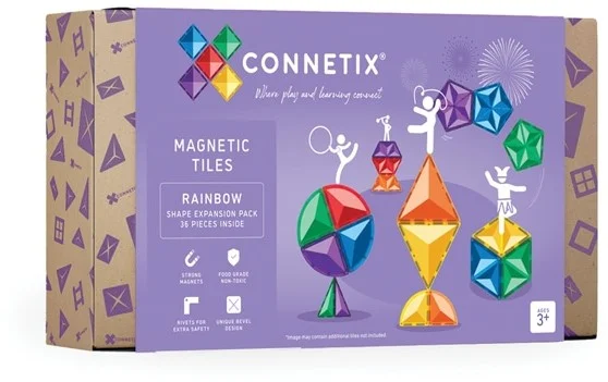 Connetix Rainbow Shape Expansion Set 36 Teile