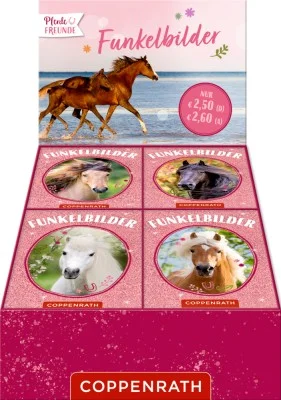 Coppenrath Malblöckchen Pferdefreunde Funkelbilder