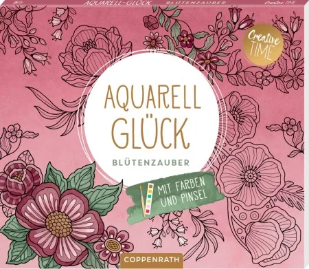 Coppenrath Time Aquarell Glück Blütenzauber