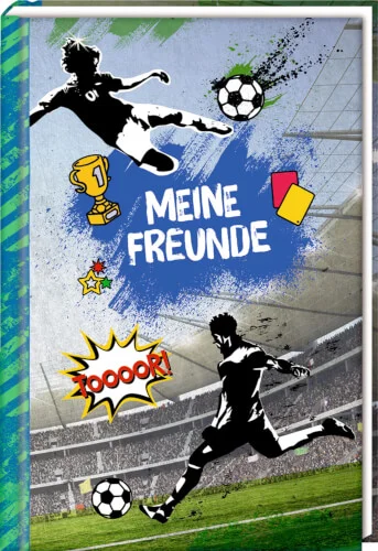 Coppenrath Verlag – Freundebuch Meine Freunde Fußball