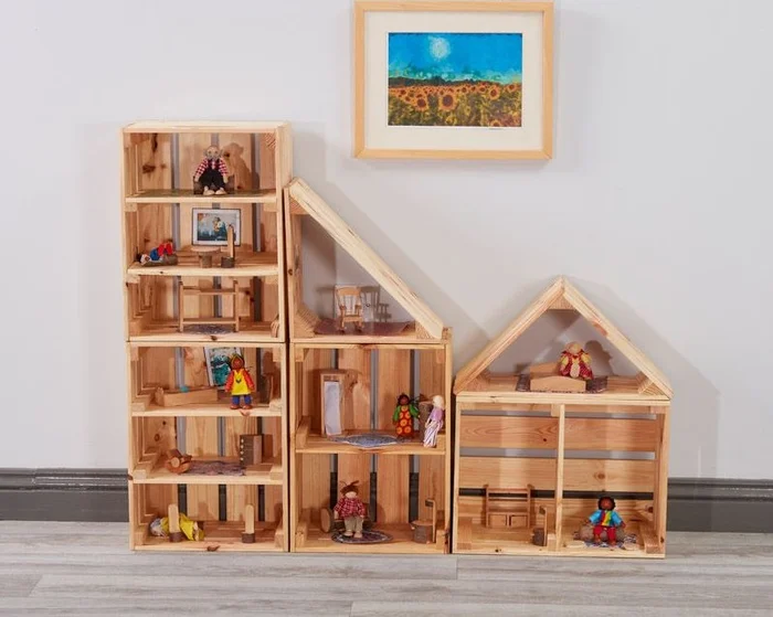 Cosy Block of Flats Dolls House (6Pk) – 52845