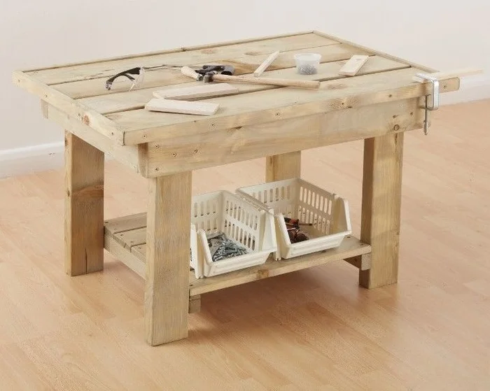 Cosy Chunky Monkey Woodwork Bench – 35832