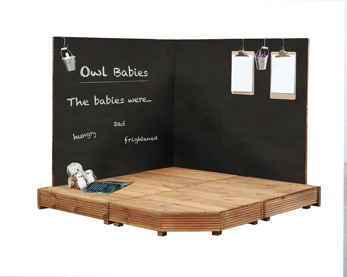 Cosy Corner Stage And Chalkboards – 35378