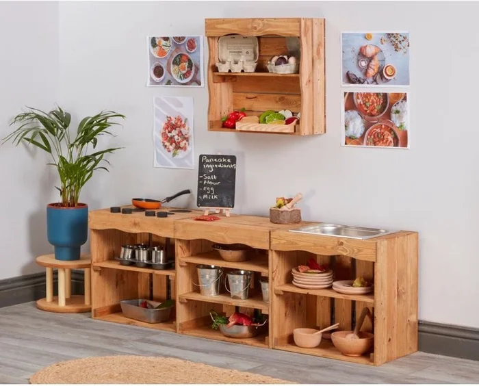 Cosy Curiosity Farm House Crate Kitchen 3Pk – 54917