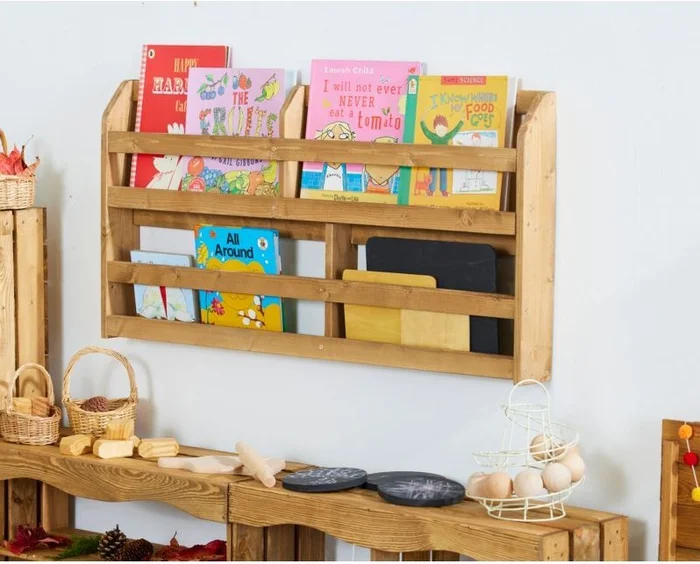 Cosy curiosity flat fencing wall book case – 56031