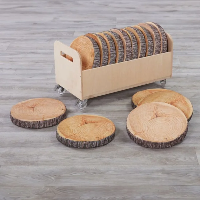 Cosy Log Style Slices in Trolley (16Pk) – 52741