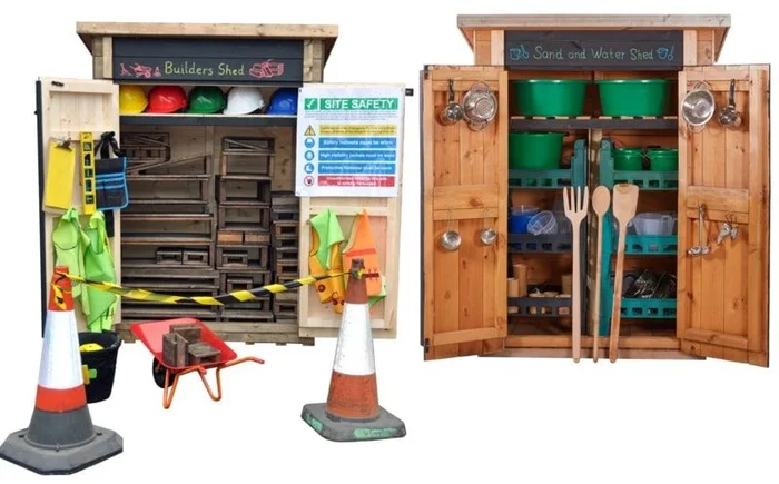 Cosy Sand & Water & Builders Shed Combo – 50553