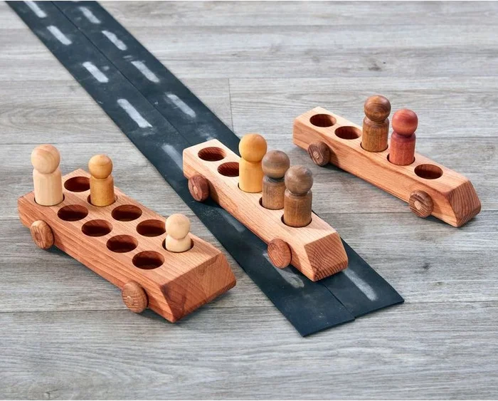 Cosy Ten Frame and Five Frame People Vehicles 3Pk – 51754