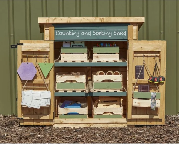 Cosy Toddler Maths Sorting Shed – 34306