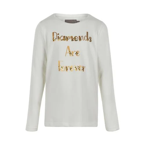 Creamie Langarm Shirt Sequins