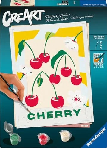 CreArt Schilderen op Nummer – Kers