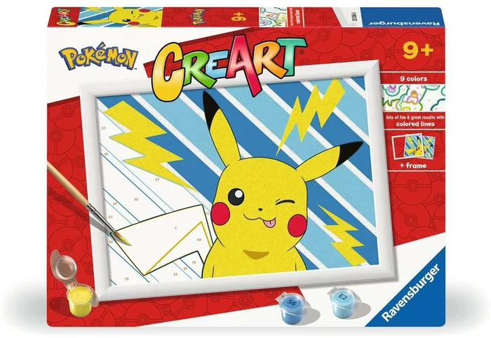 CreArt Schilderen op Nummer – Pokemon Pikachu
