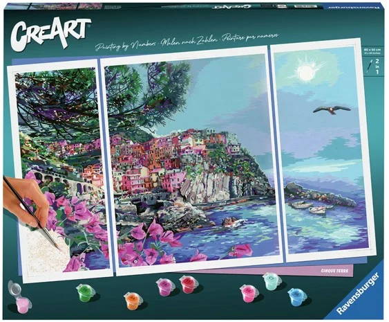 CreArt Schilderen op Nummer – Romantic Cinque Terre