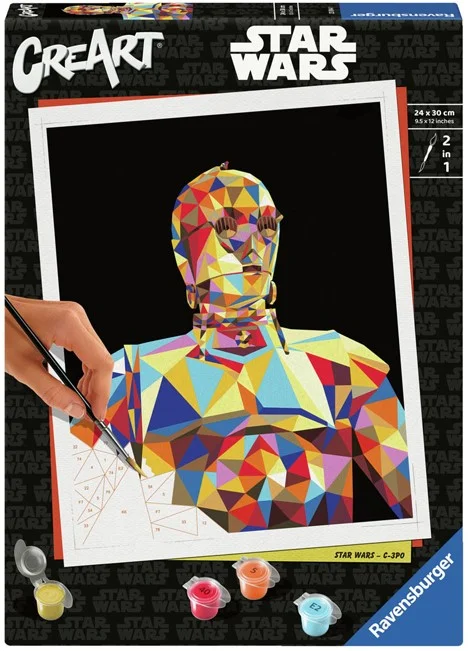 CreArt Schilderen op Nummer – Star Wars – C-3Po