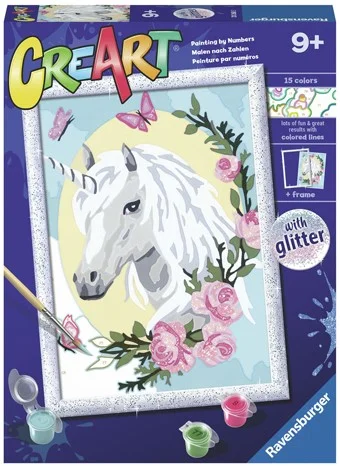 CreArt Schilderen op Nummer – Unicorn Portrait