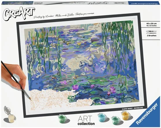 CreArt Schilderen op Nummer – Waterlilies Monet