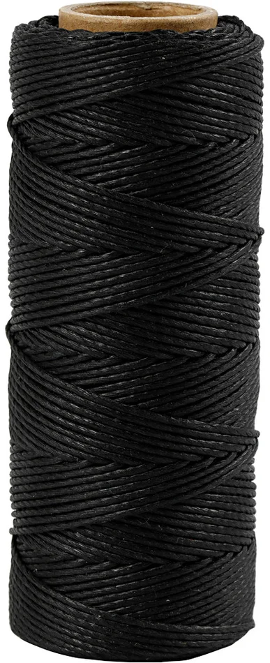 Creativ Company CC Bambusschnur 1 mm Schwarz 65 m