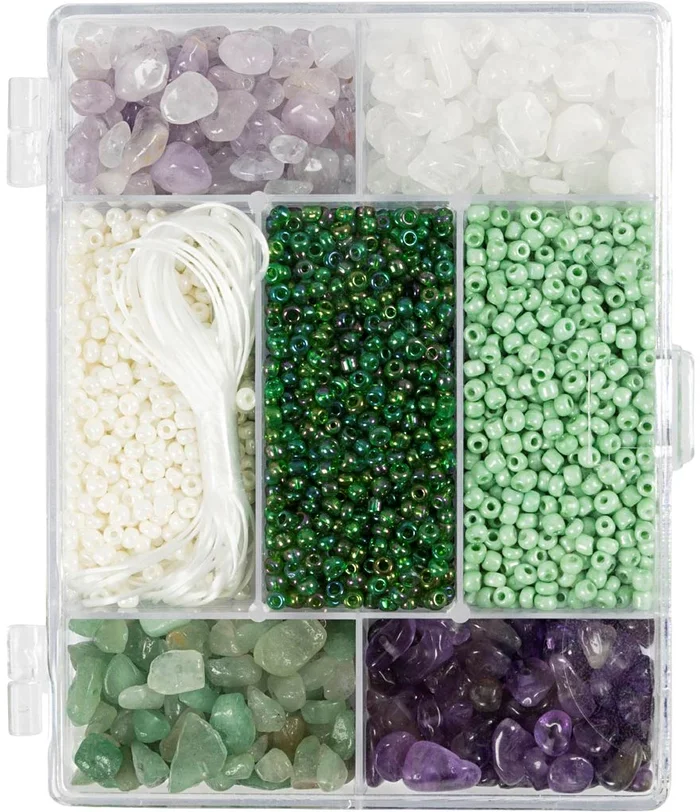 Creativ Company CC Creatieve Box Sieraden Kristallen Diverse Kleuren