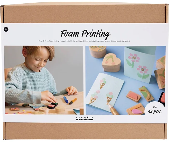 Creativ Company CC Mega Creatieve Box Schuimdrukken Kaarten en Dozen