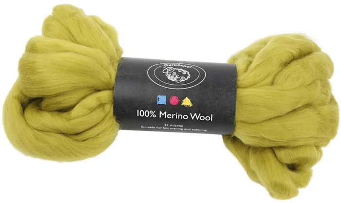 Creativ Company CC Merino Wol 100gr Citroen