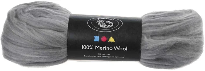 Creativ Company CC Merino Wol 100gr Grijs
