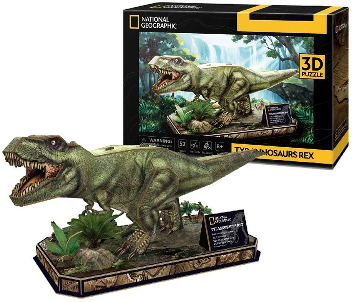 Cubic Fun 3D Puzzel National Geographic T-Rex