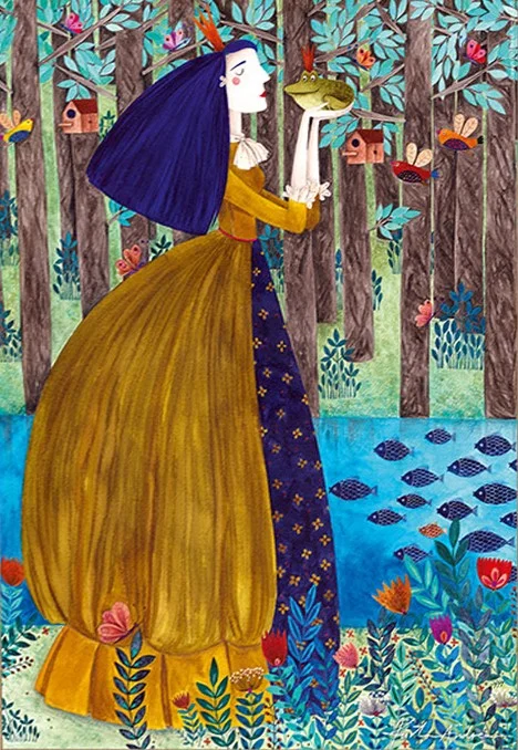 D-Toys Andrea Kürti: The Frog Princess – 1000 Teile